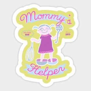 Mommy's Helper Sticker